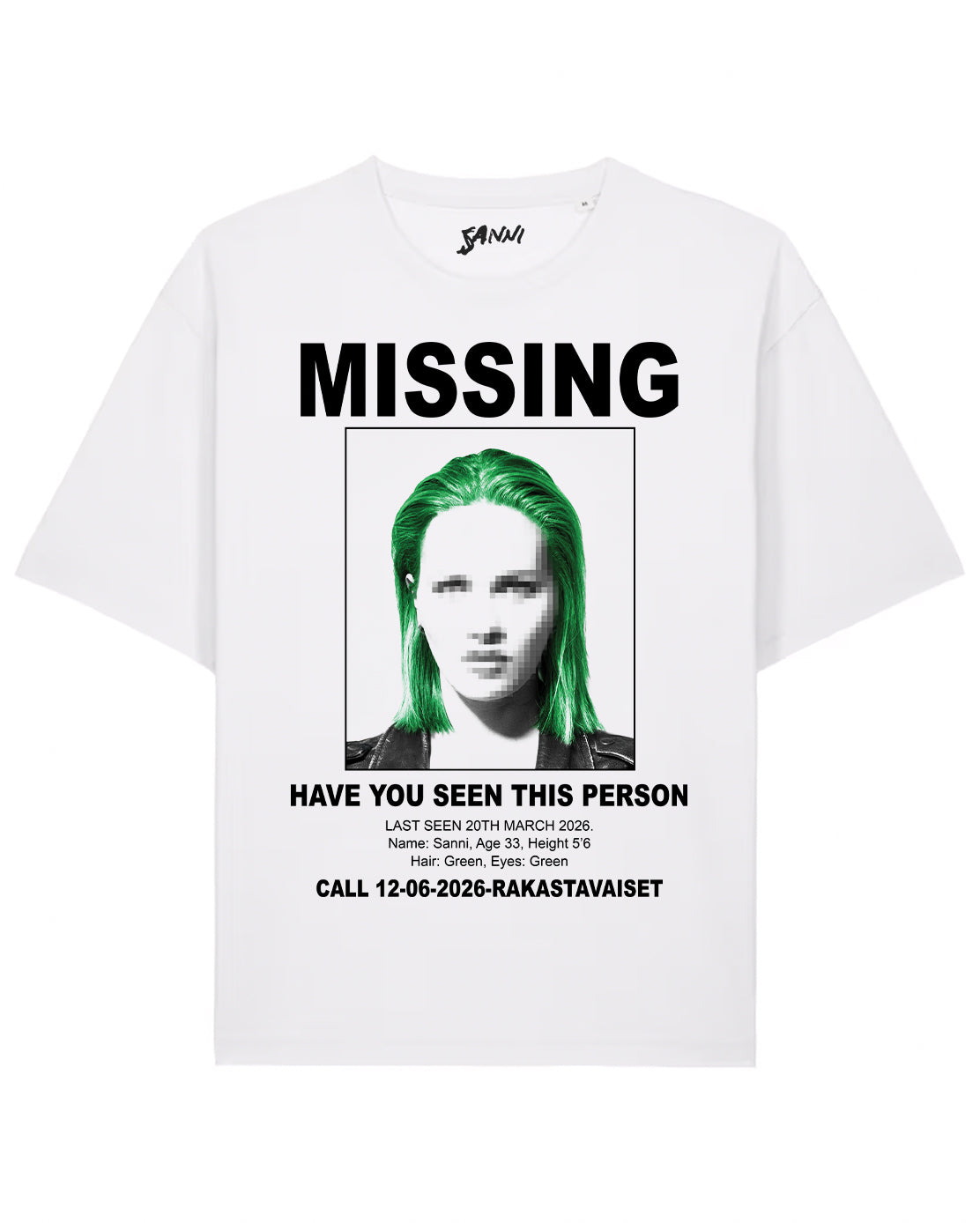 MISSING T-PAITA